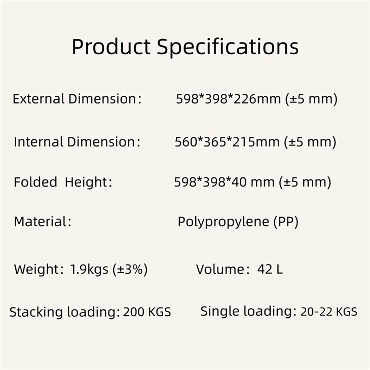 Collapsible Produce Crates high quality